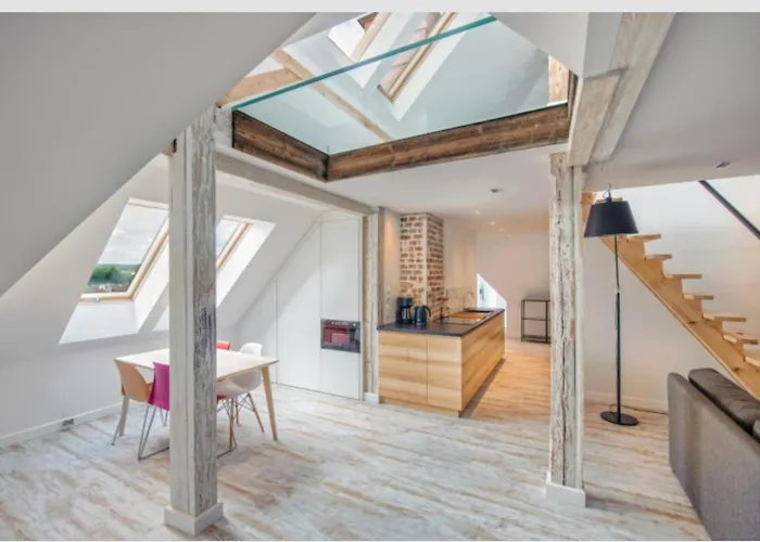 公寓 Amazing Big Loft With Seaview 800m To